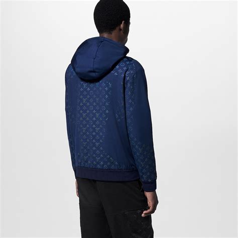 lv hoodie brown|Monogram Technical Zip Through Hoodie .